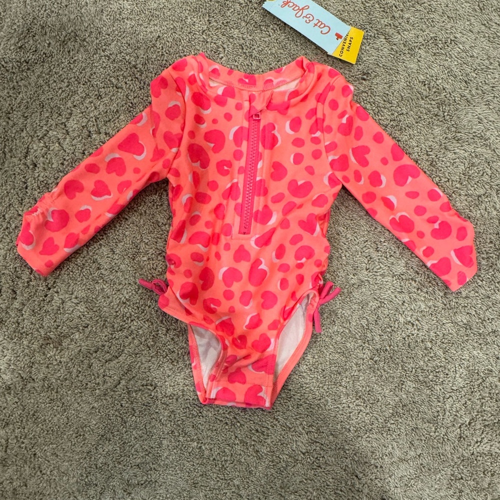 Baby Girl One Piece Bathing Suit